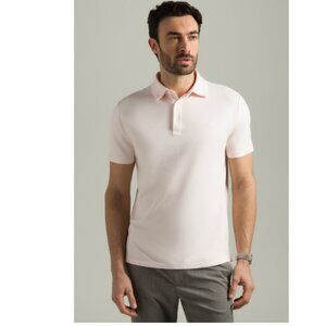 HyperNatural Light Pink Premium Bio-performance  Classic Fit Micro-Pique Polo